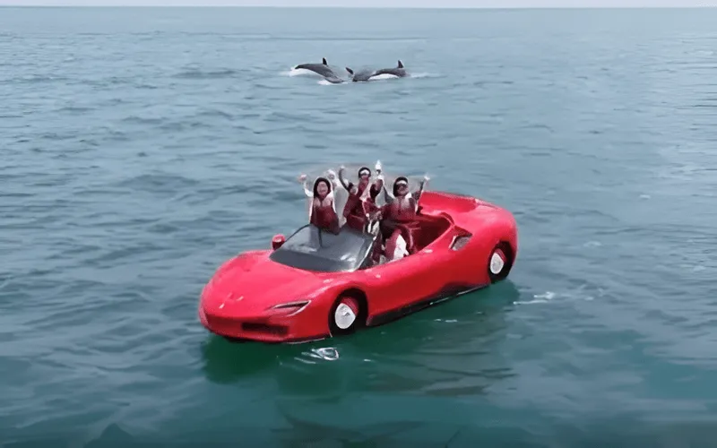 Jet car Boat with 115 hp Suzuki OBM